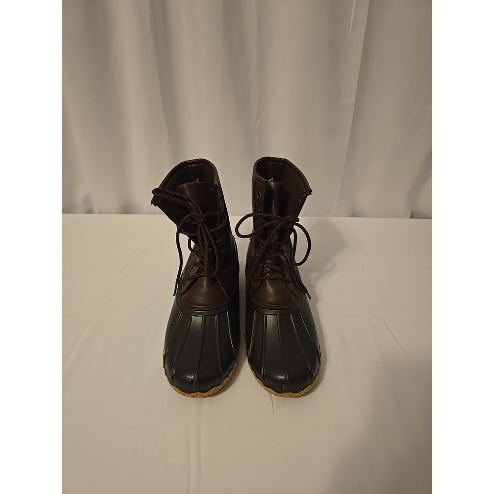 Weatherproof Vintage Men's Adam Brown Duck Boots Shoes Size 8 M